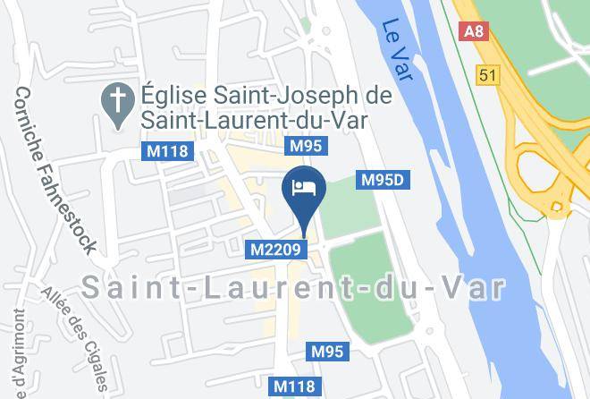 Maritime Alps - Auberge Dou Casteou Maps