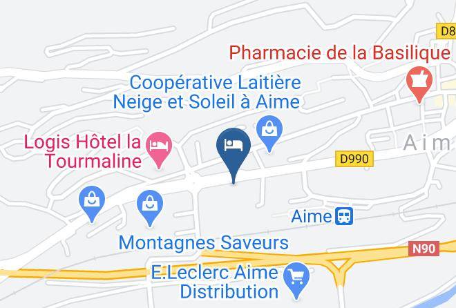 Savoie - Auberge Du Basilico Maps