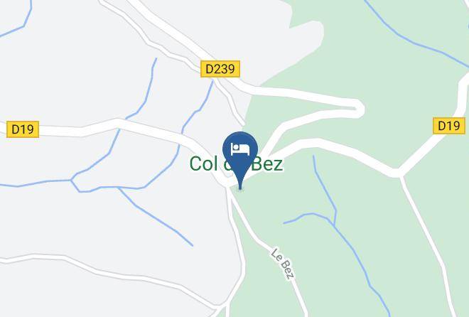 Ardeche - Auberge Du Bez Maps