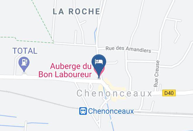 Indre Et Loire - Auberge Du Bon Laboureur Maps