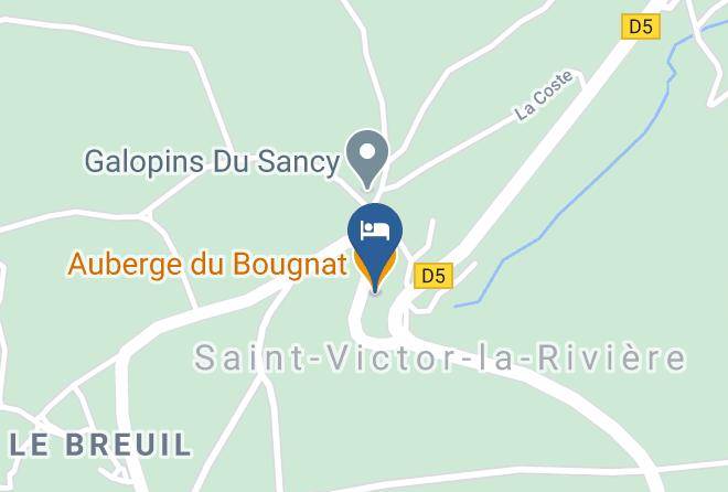 Puy De Dome - Auberge Du Bougnat Maps