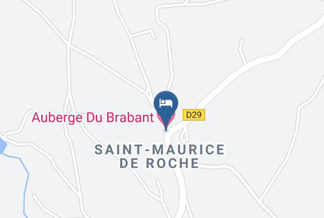 Haute Loire - Auberge Du Brabant Maps