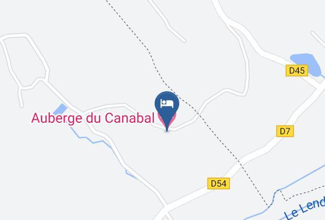 Tarn Et Garonne - Auberge Du Canabal Maps