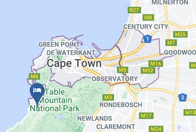 City Of Cape Town - Auberge Du Cap Maps
