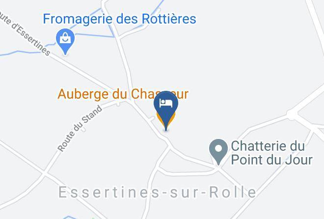 Nyon - Auberge Du Chasseur Maps