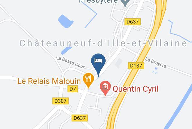 Ille Et Vilaine - Auberge Du Chateau Maps