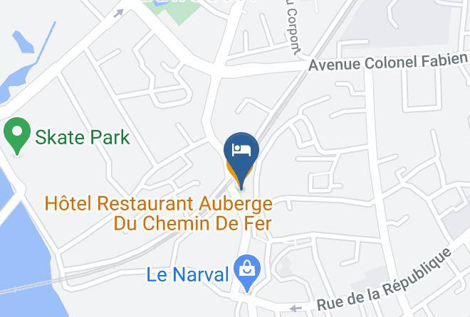Morbihan - Auberge Du Chemin De Fer Maps