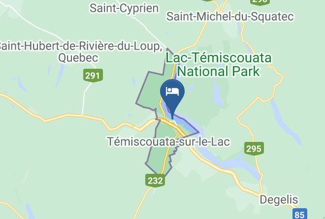 Temiscouata - Auberge Du Chemin Faisant Maps