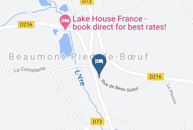 Sarthe - Auberge Du Cheval Blanc Hotel Restaurant Maps