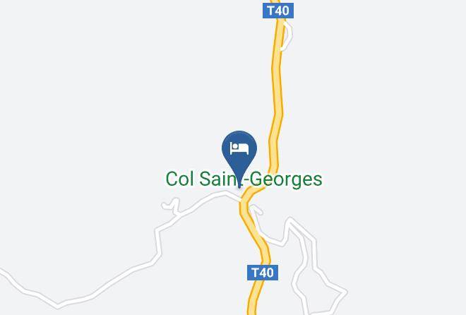 Southernsica - Auberge Du Col Saint Georges Maps
