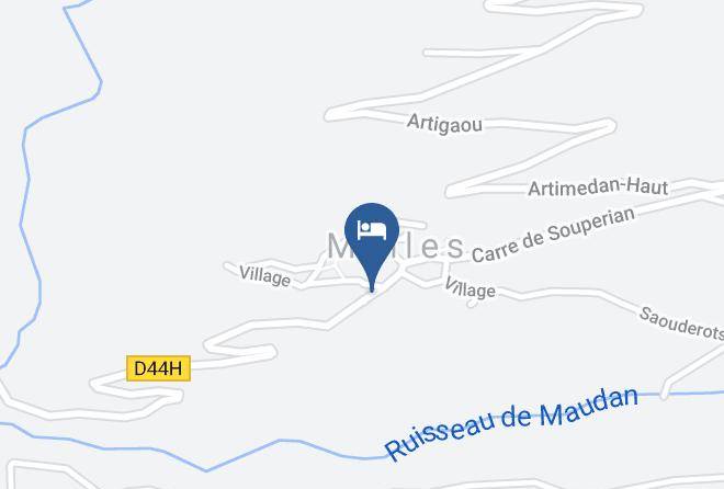 Haute Garonne - Auberge Du Crabere Maps