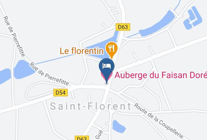Loiret - Auberge Du Faisan Dore Maps