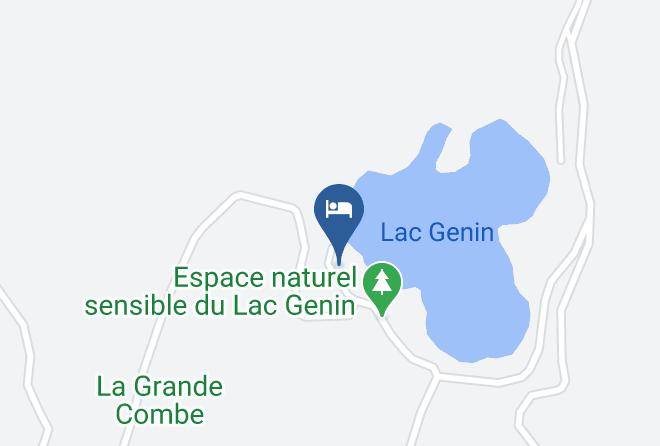 Ain - Auberge Du Lac Genin Maps