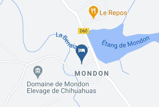 Haute Vienne - Auberge Du Lac Maps