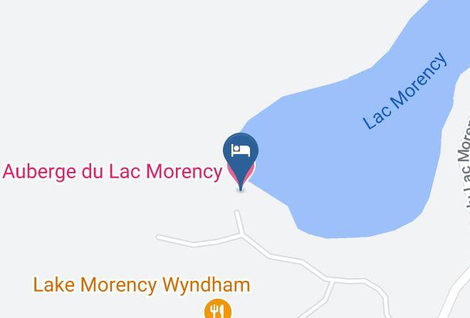 La Riviere Du Nord Regional County Municipality - Auberge Du Lac Morency Maps