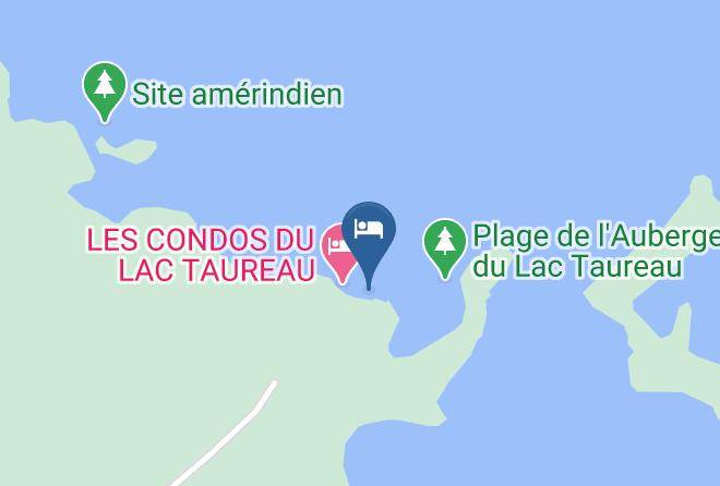 Matawinie Regional County Municipality - Les Condos De L'auberge Du Lac Taureau Maps