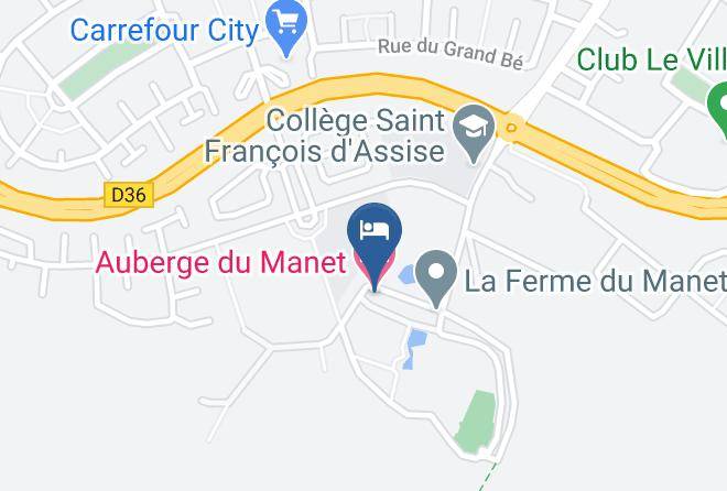 Yvelines - Auberge Du Manet Maps