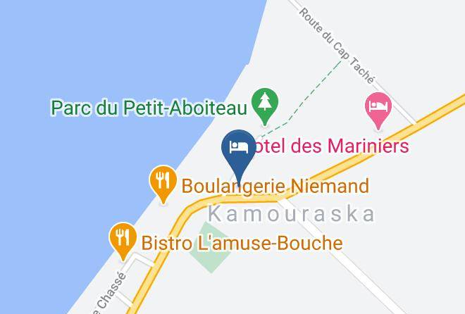 Kamouraska Regional County Municipality - Auberge Du Manoir De Rose Maps
