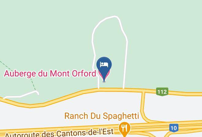 Memphremagog Regional County Municipality - Auberge Du Mont Orford Maps