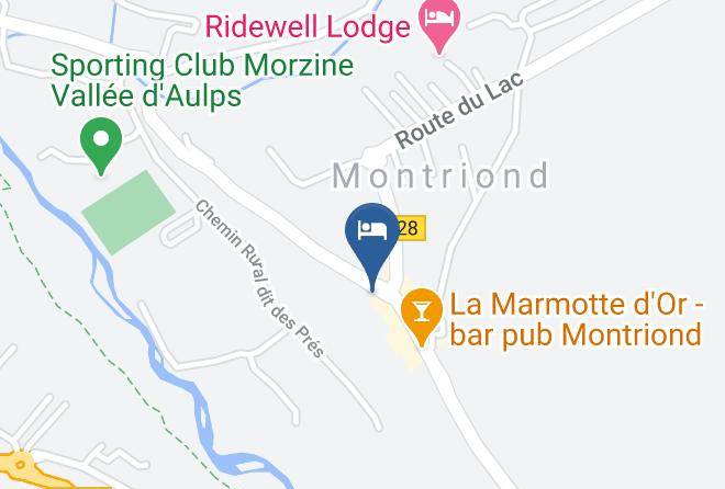 Haute Savoie - Auberge Du Mont Rond Maps