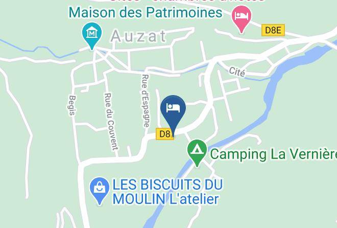 Ariege - Auberge Du Montcalm Maps