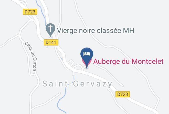 Puy De Dome - Auberge Du Montcelet Maps