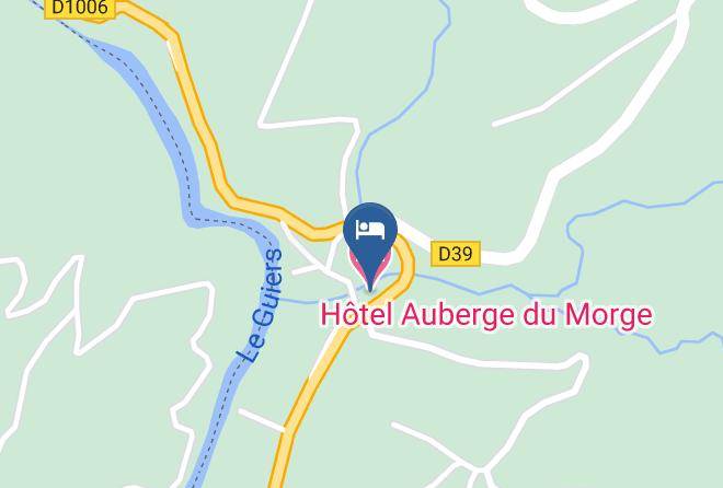 Savoie - Hotel Auberge Du Morge Maps
