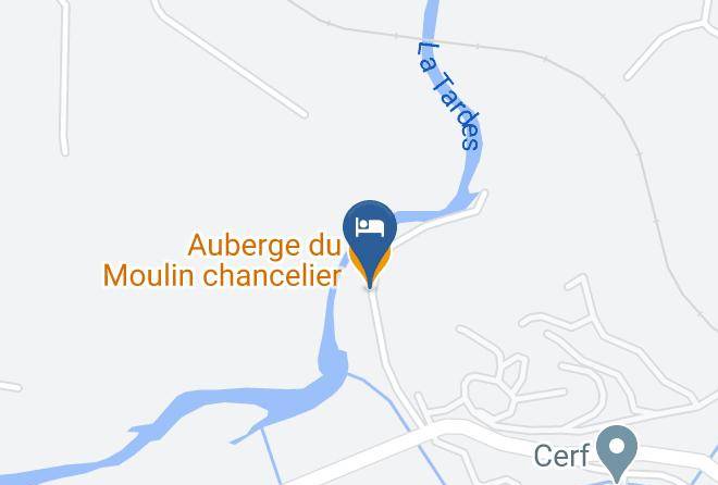 Creuse - Auberge Du Moulin Chancelier Maps