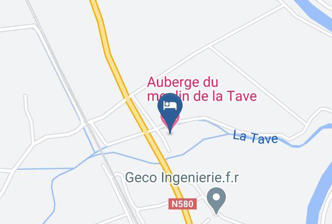 Gard - Auberge Du Moulin De La Tave Maps