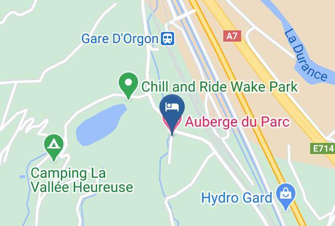 Bouches Du Rhone - Auberge Du Parc Maps