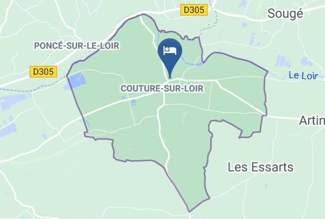 Loir Et Cher - Auberge Du Poete Maps