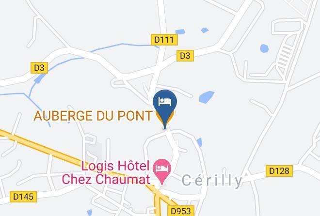 Allier - Auberge Du Pont Maps