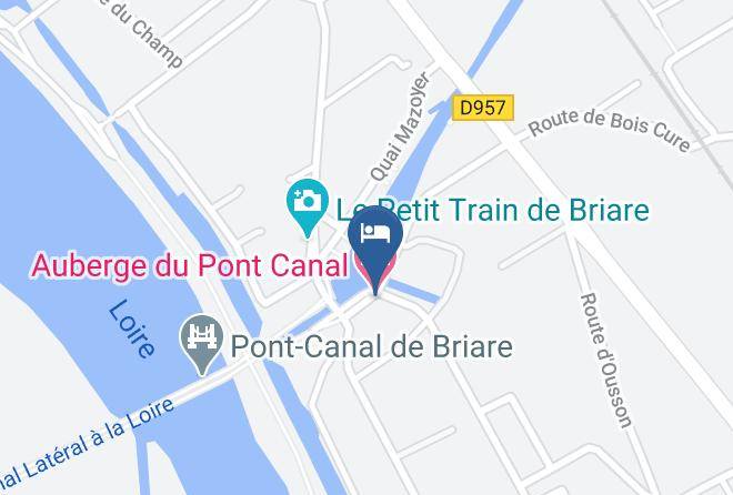 Loiret - Auberge Du Pont Canal Maps