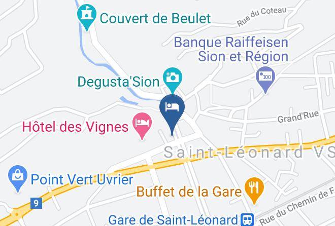 Sion - Auberge Du Pont Maps