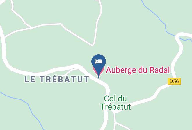 Lozere - Auberge Du Radal Maps