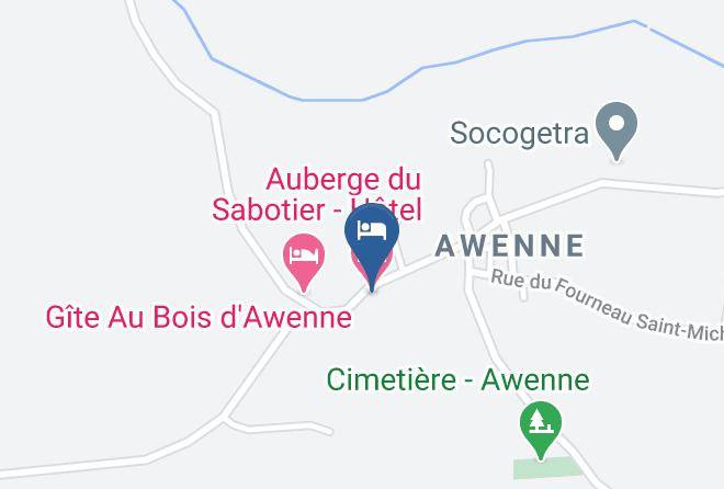 Luxemburg Province - Auberge Du Sabotier Hotel Maps