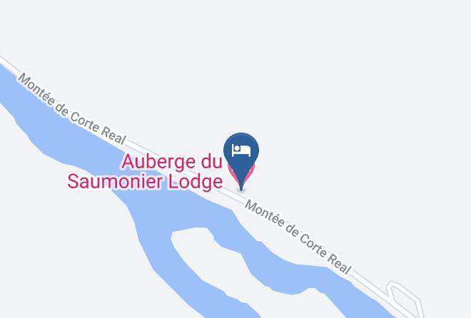 La Cote De Gaspe Regional County Municipality - Auberge Du Saumonier Lodge Maps