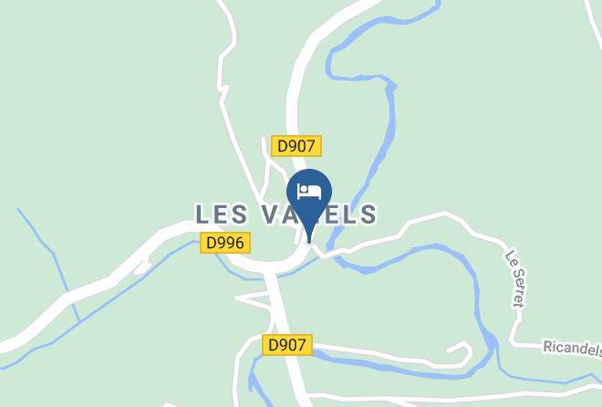 Lozere - Auberge Du Tarnon Maps