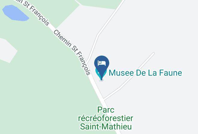 Maskinonge - Auberge Du Trappeur Maps