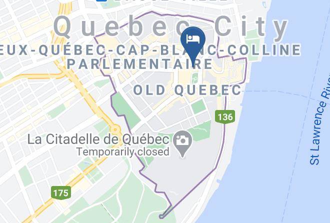 Capitale Nationale - Auberge Du Tresor Maps