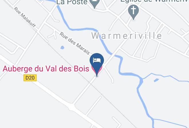 Marne - Auberge Du Val Des Bois Maps