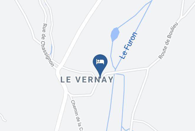 Isere - Auberge Du Vernay Maps