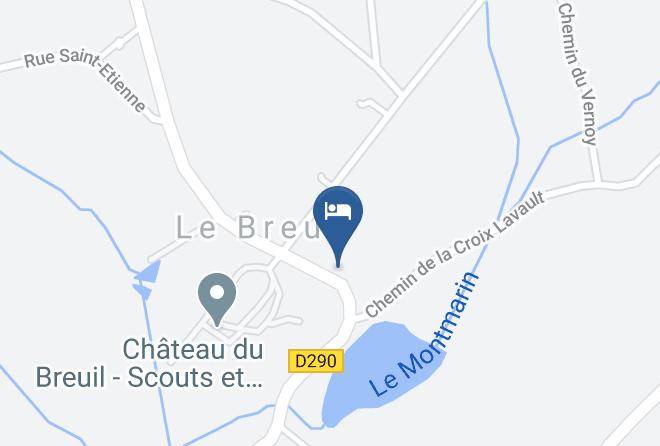 Saone Et Loire - Auberge Du Vieux Moulin Maps