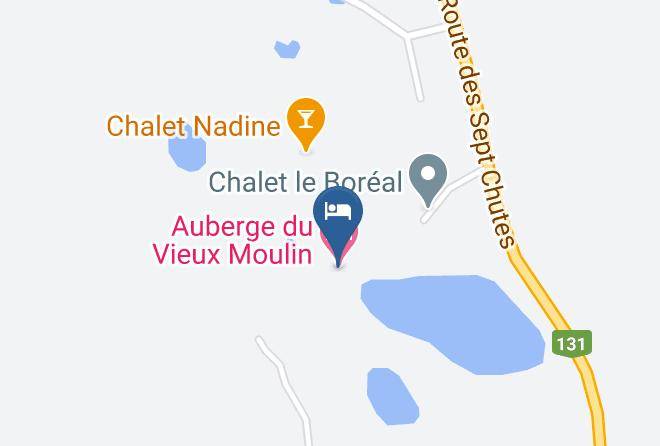 Matawinie Regional County Municipality - Auberge Du Vieux Moulin Maps