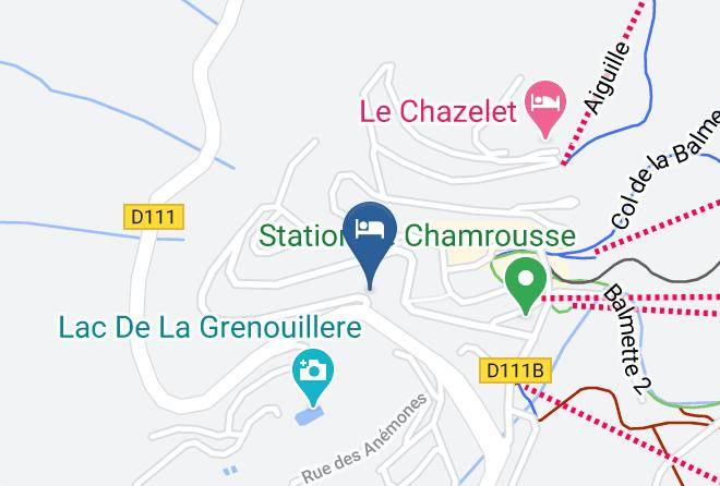 Isere - Auberge Du Virage Maps