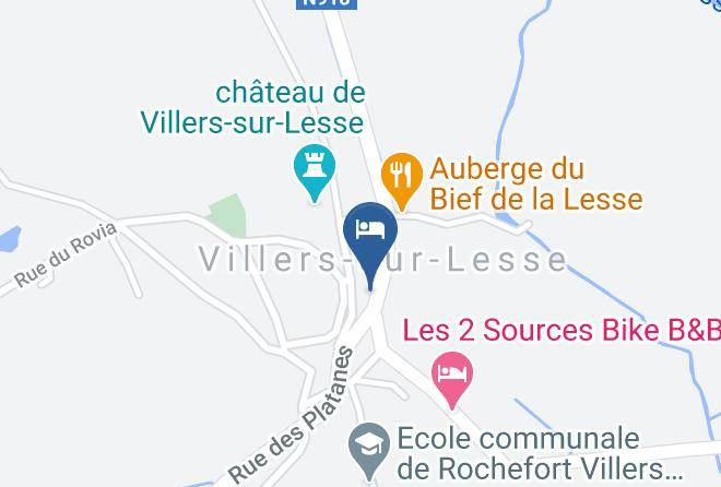 Namur - Auberge Et Table Beau Sejour Maps