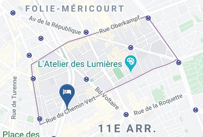 Paris - Hotel La Finca Maps