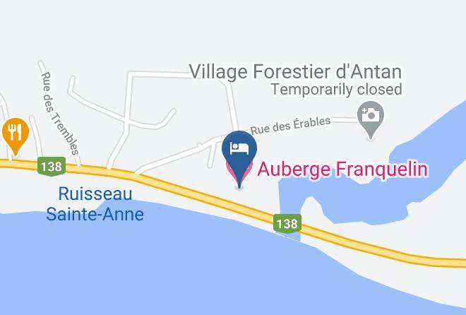 Manicouagan Regional County Municipality - Auberge Franquelin Maps