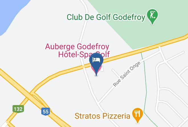 Becancour Regional County Municipality - Auberge Godefroy Hotel Spa Golf Maps