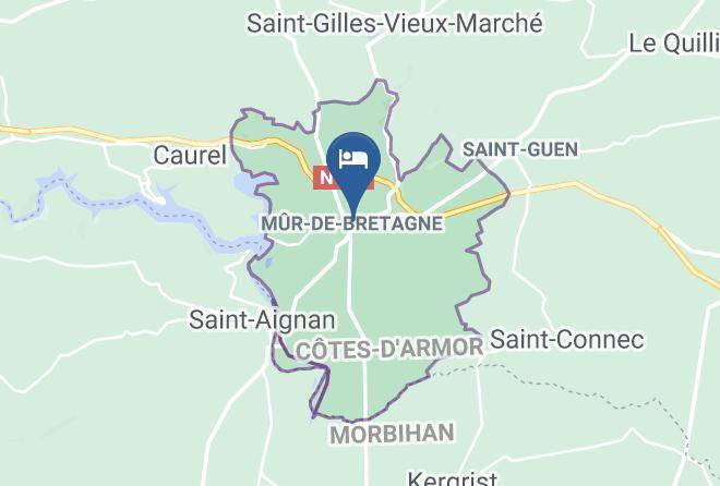 Cotes D Armor - Auberge Grand'maison Maps
